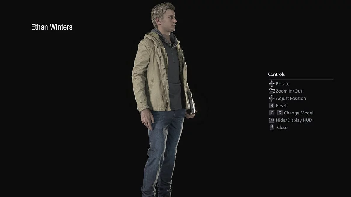 Resident Evil Village — Модель Итана