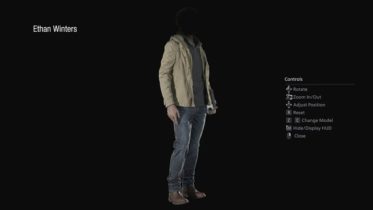 Resident Evil Village — Модель Итана