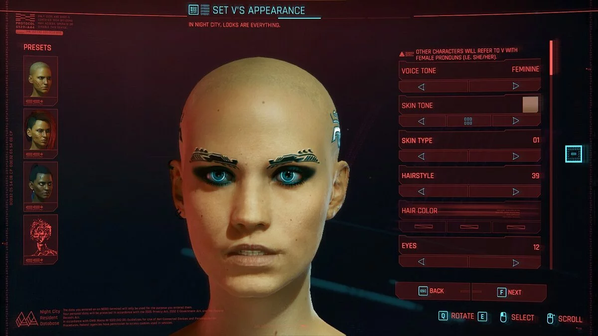 Cyberpunk 2077 — Коллекция киберпанк-макияжа