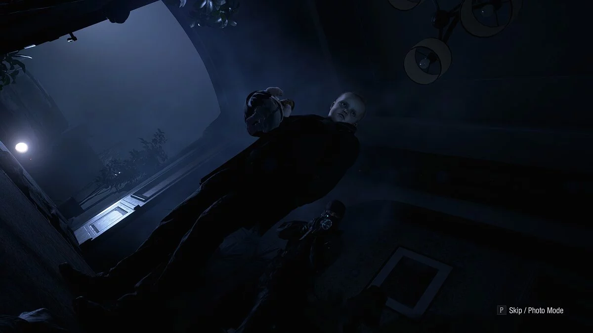 Resident Evil Village — Голова ребенка вместо головы Криса