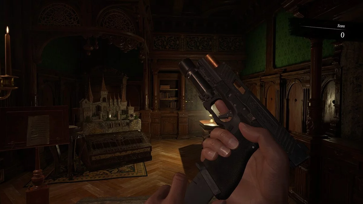 Resident Evil Village — Пистолет Hound Wolf Squad