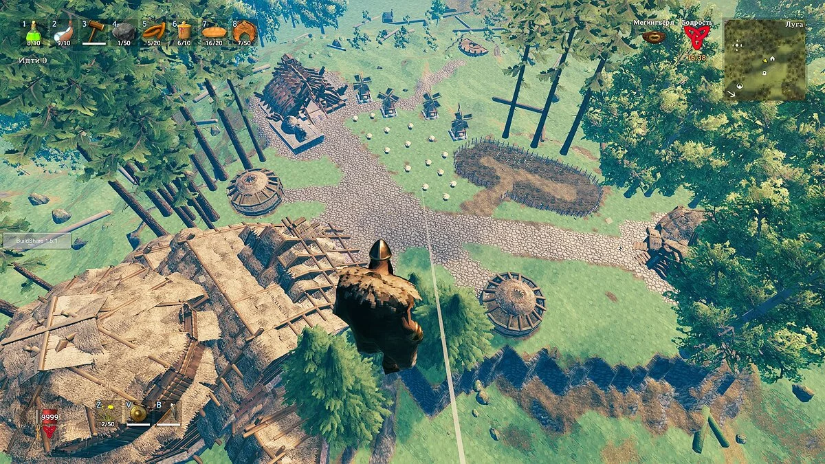 Valheim — Застроенный мир