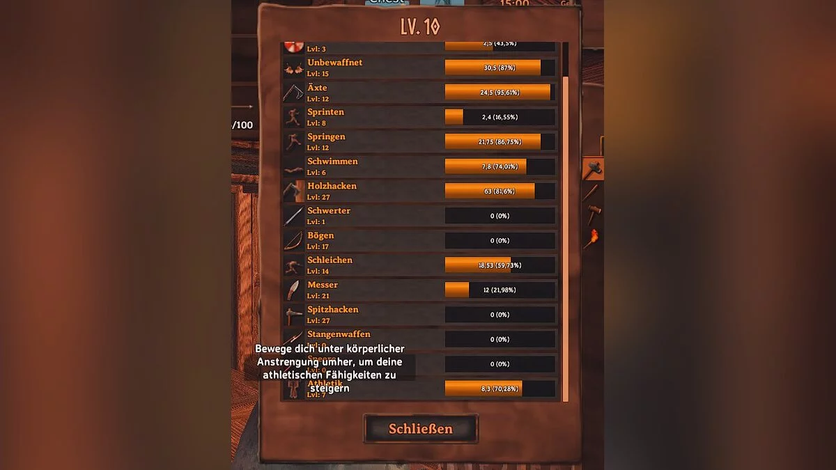 Valheim — Навык для переноса веса