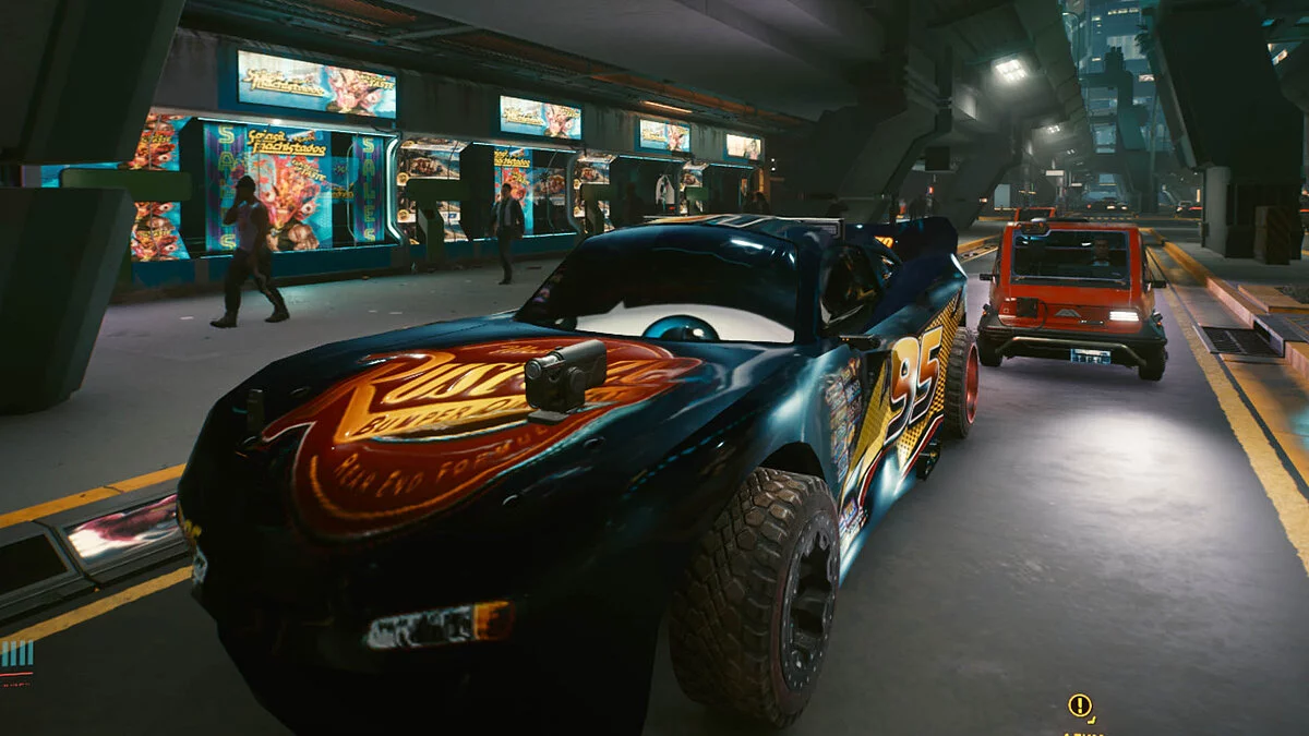 Cyberpunk 2077 — Молния Маккуин