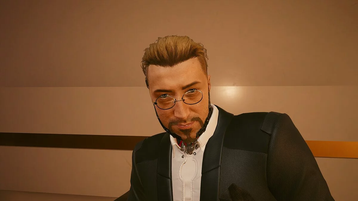 Cyberpunk 2077 — Кибер-облик Андерса Хеллмана