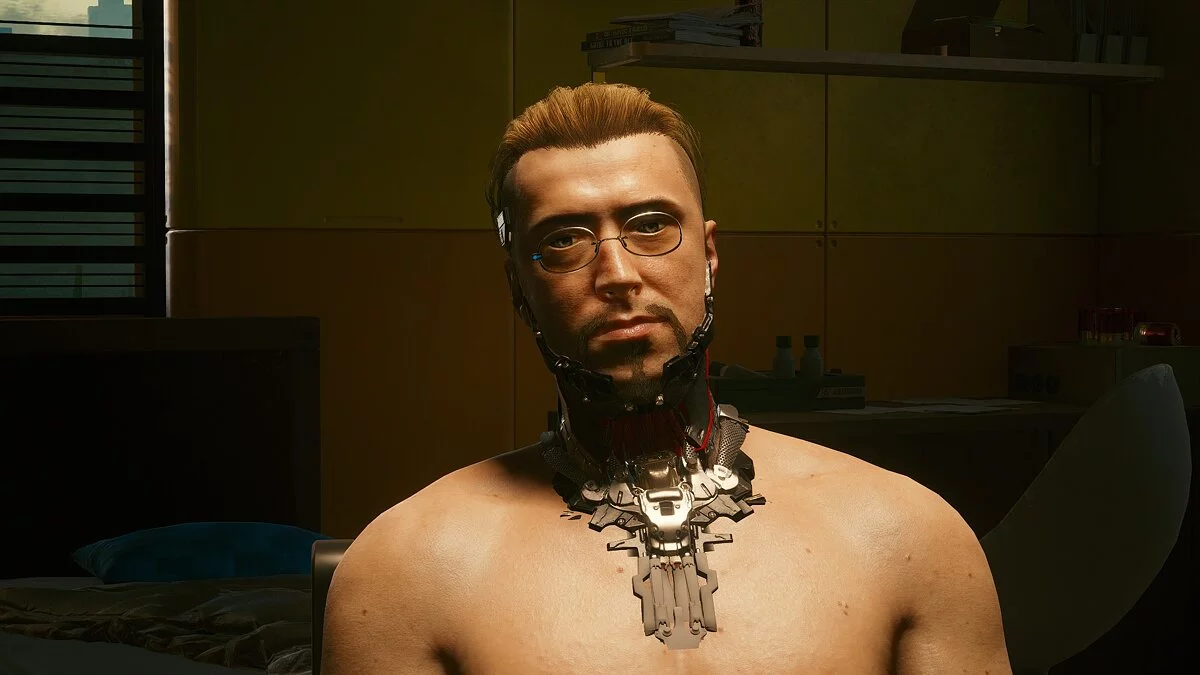 Cyberpunk 2077 — Кибер-облик Андерса Хеллмана