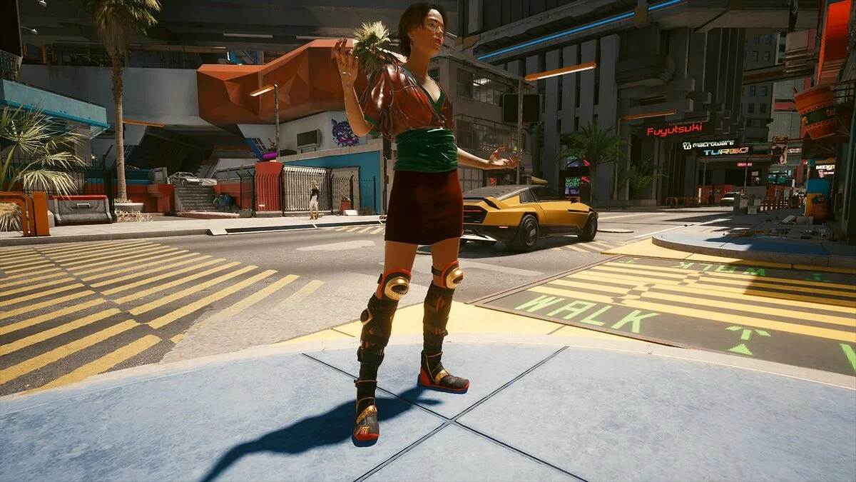 Cyberpunk 2077 — Разноцветные сапоги ниндзя