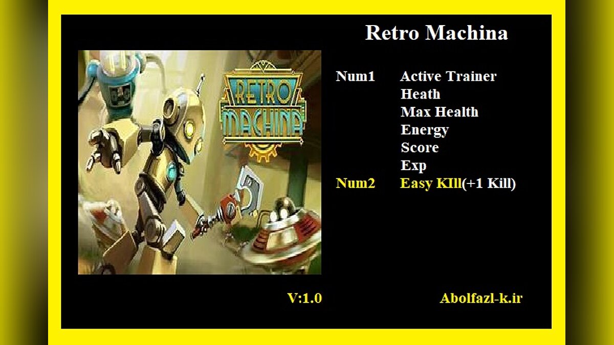 Retro Machina — Трейнер (+6) [1.0]