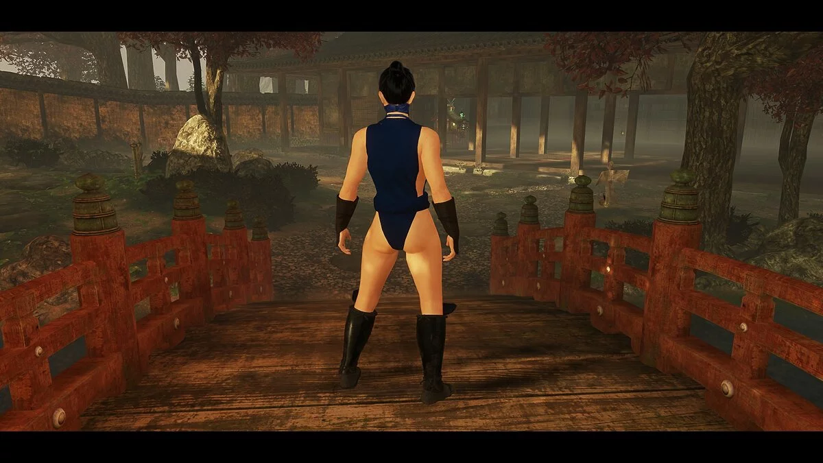 Nioh 2: Complete Edition — Костюм Китаны из игры Mortal Kombat 3