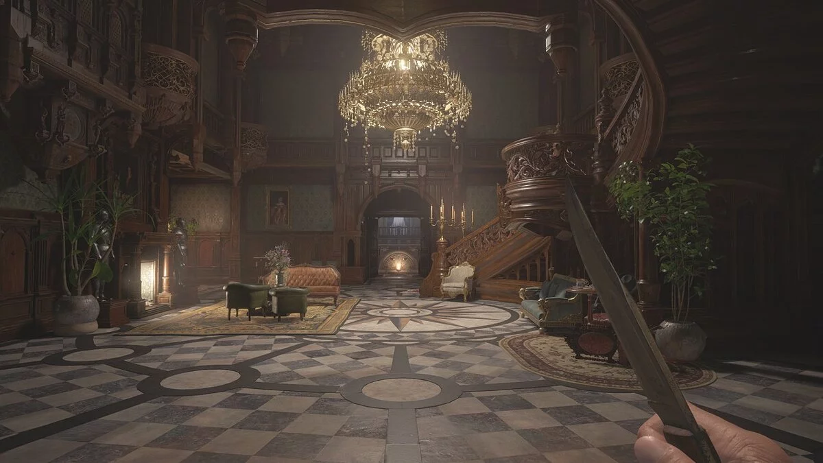 Resident Evil Village — Классическая мрачная атмосфера