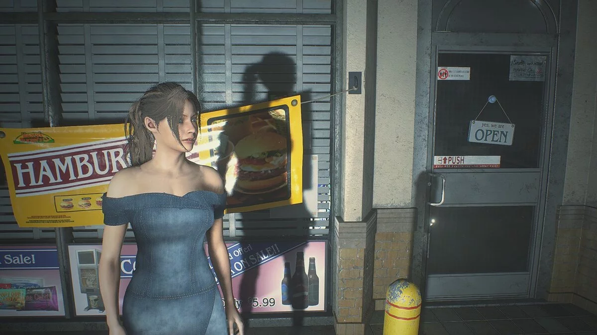 Resident Evil 2 — Элегантное джинсовое платье для Клэр