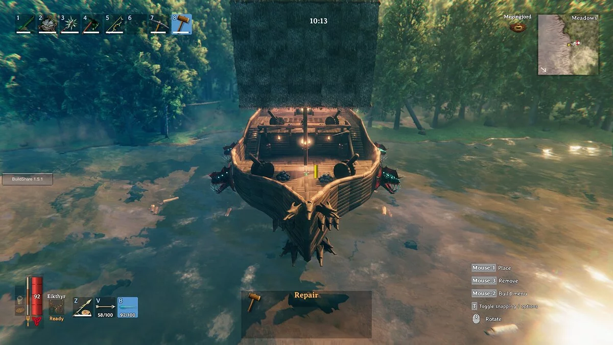 Valheim — Бездна (корабль)