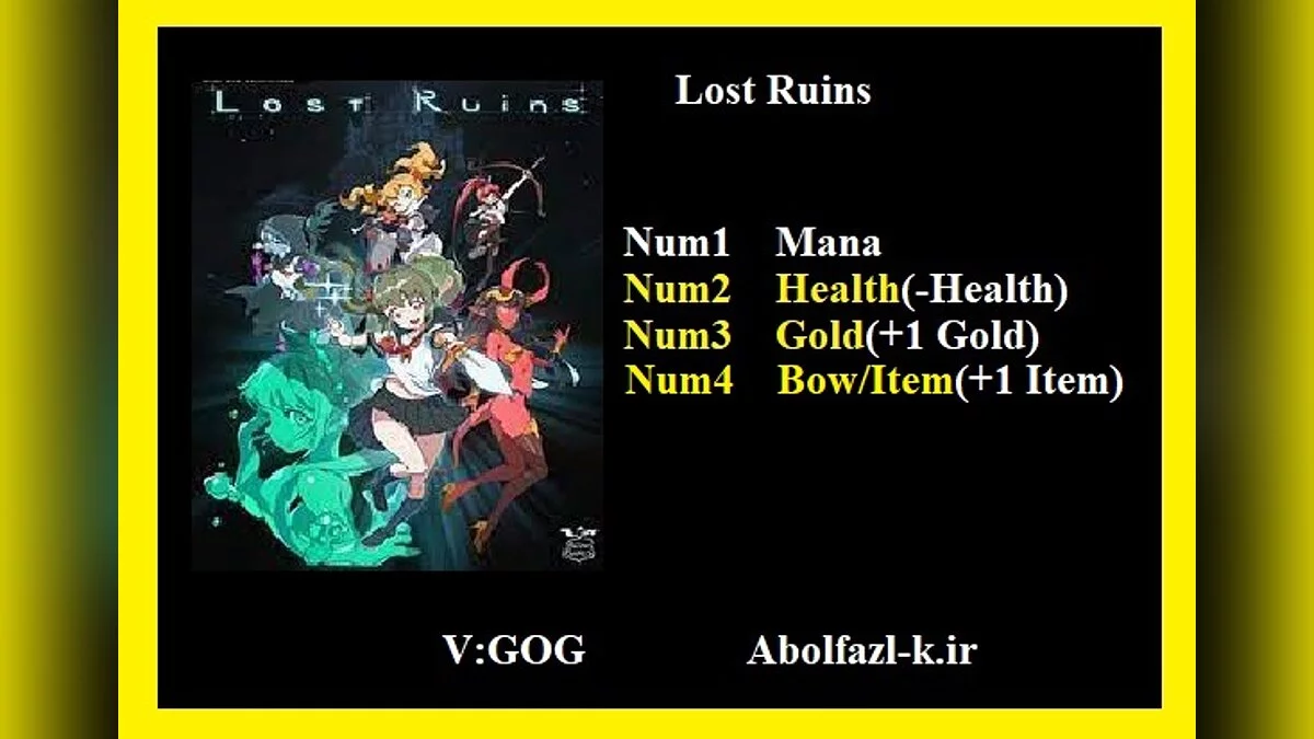 Lost Ruins — Трейнер (+4) [UPD: 16.05.21]