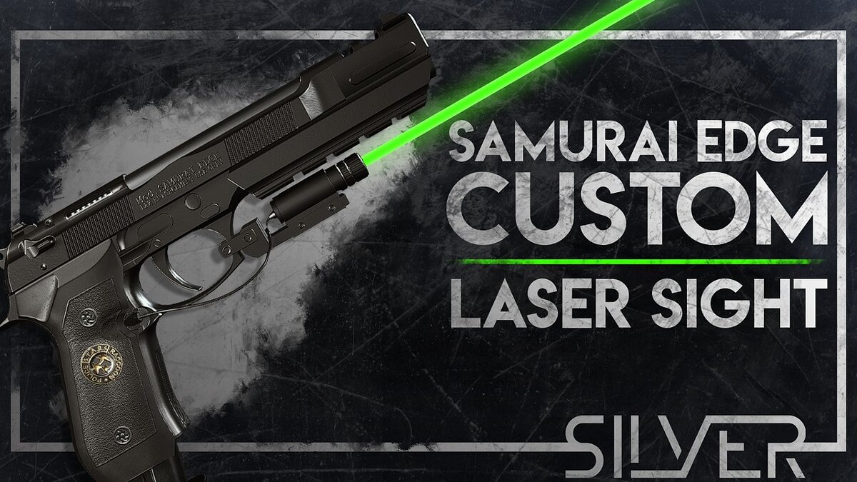 Resident Evil Village — Лазерный прицел для пистолета Samurai Edge