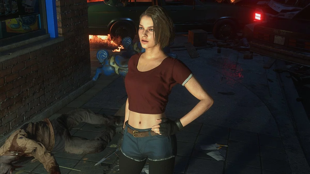 Resident Evil 3 — Джилл в повседневной одежде