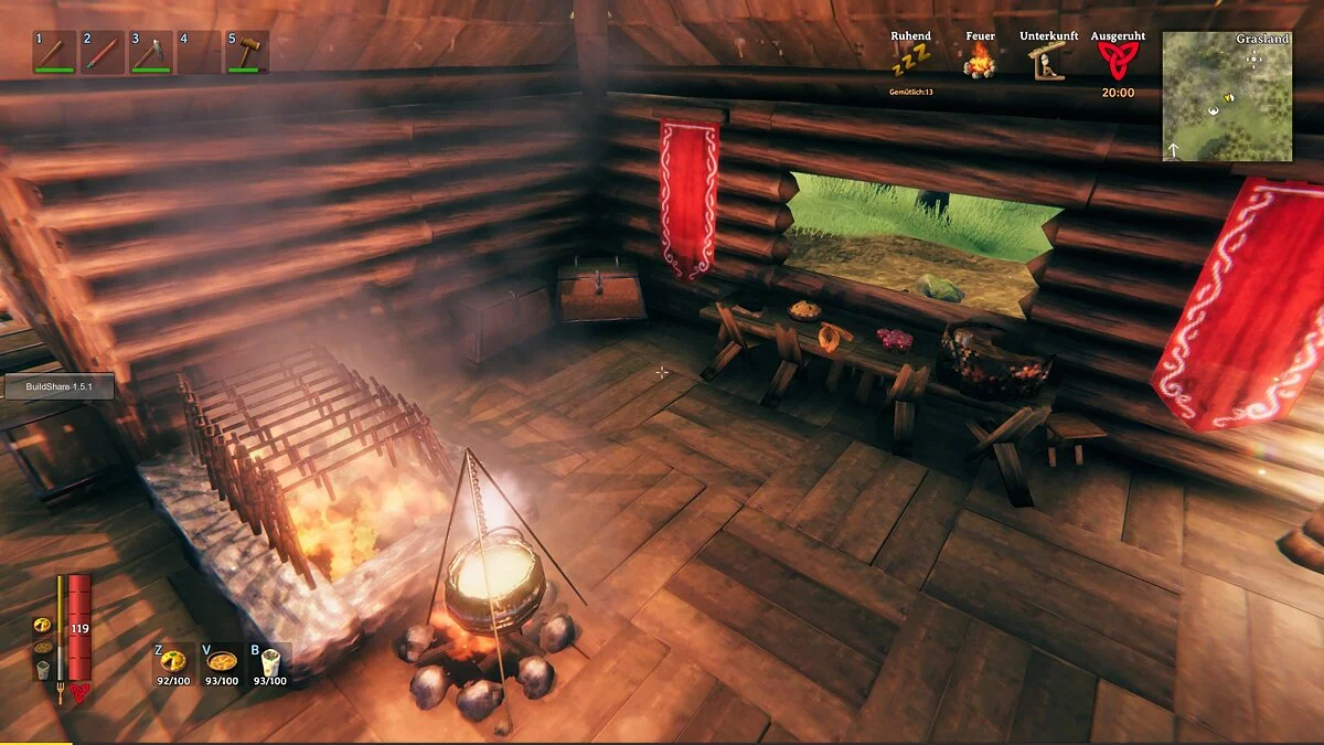 Valheim — Дом Мединс