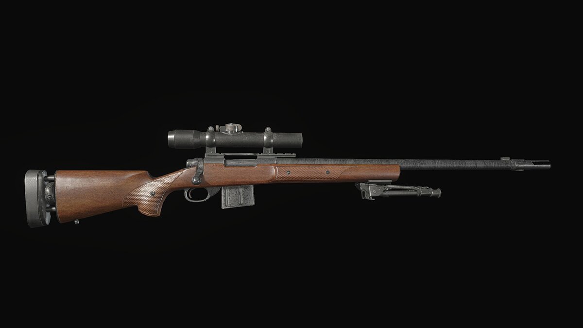 Resident Evil Village — Снайперская винтовка Remington M24