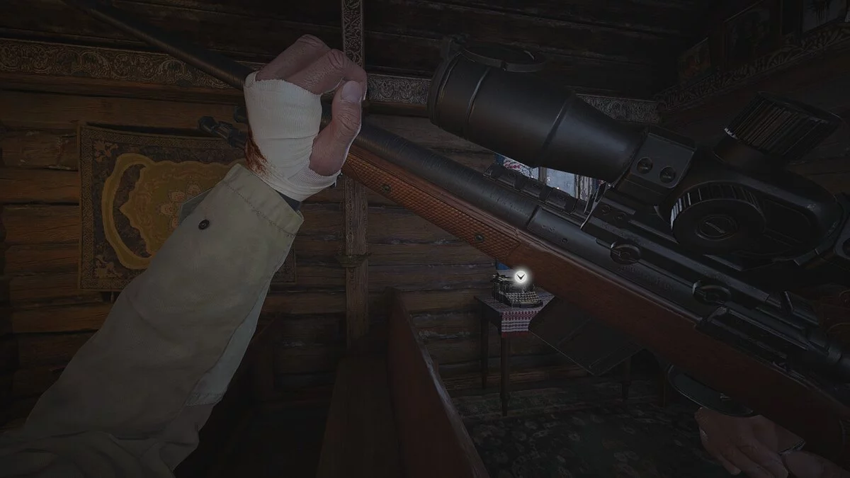 Resident Evil Village — Снайперская винтовка Remington M24