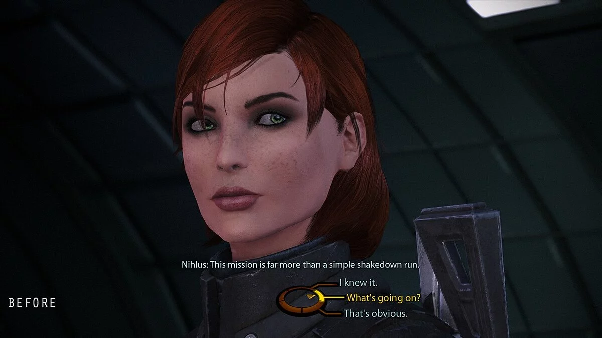 Mass Effect Legendary Edition — Более теплые цвета