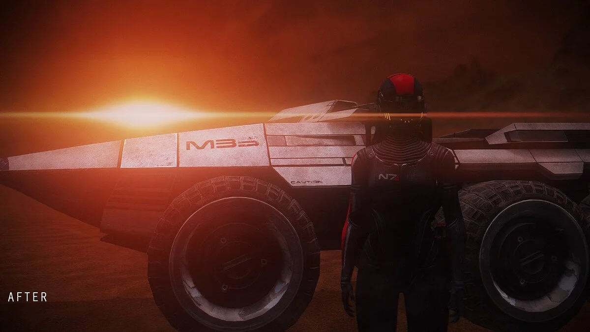 Mass Effect Legendary Edition — Более теплые цвета