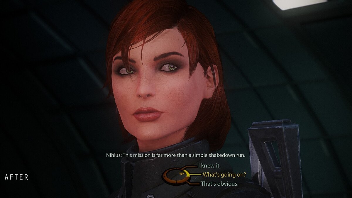 Mass Effect Legendary Edition — Более теплые цвета
