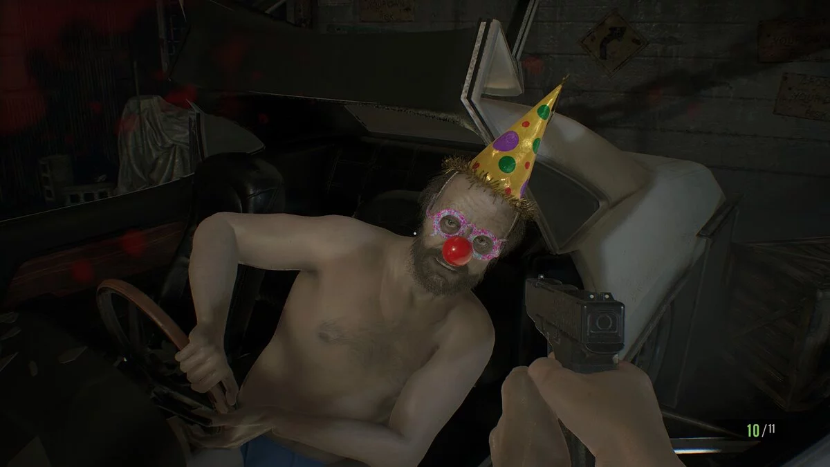 Resident Evil 7 Biohazard — Джек в праздничном костюме