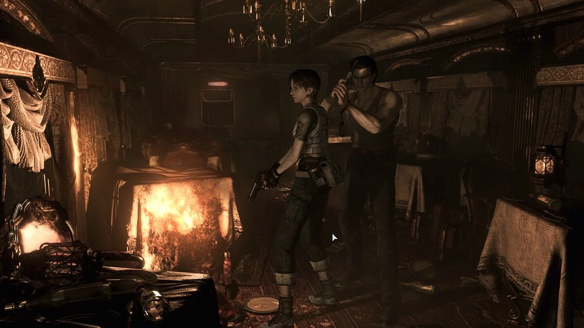 Resident Evil Zero HD Remaster — Улучшенные цвета