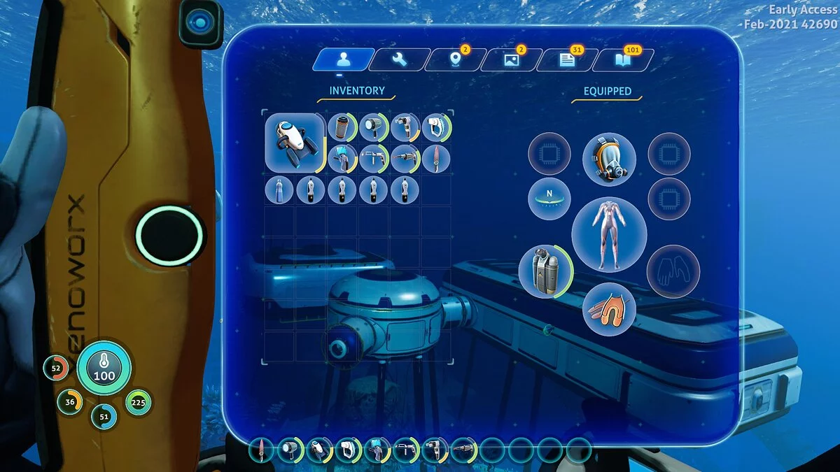 Subnautica: Below Zero — Игра не останавливается при открытии кпк