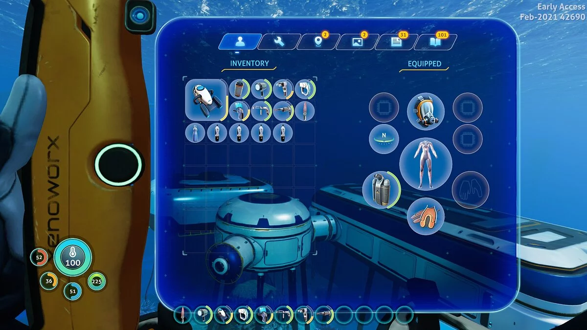 Subnautica: Below Zero — Игра не останавливается при открытии кпк