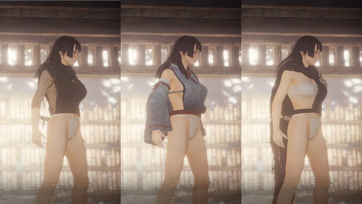 Nioh 2: Complete Edition — Одежда, совместимая с заменителем женского тела