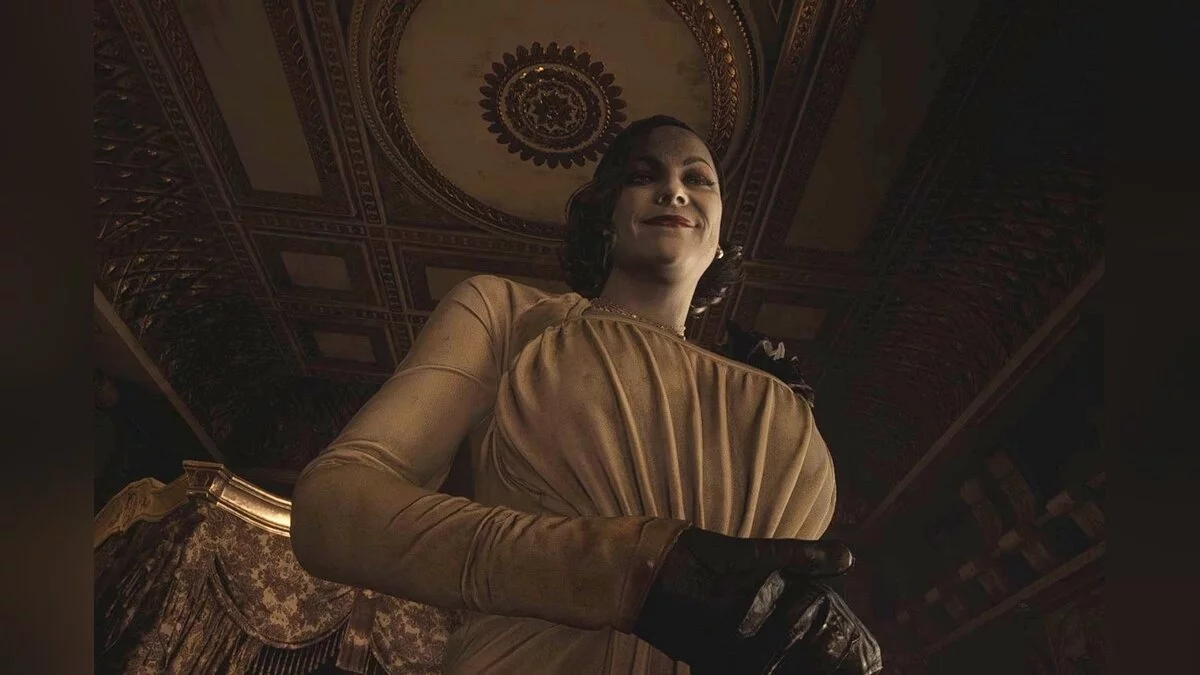 Resident Evil Village — Леди Димитреску без шляпы