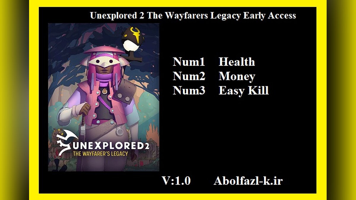 Unexplored 2: The Wayfarer&#039;s Legacy — Трейнер (+3) [EA:1.0]