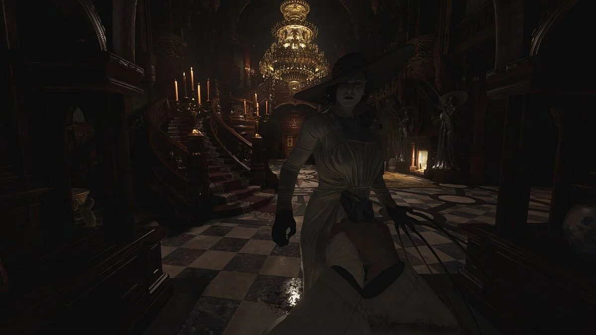 Resident Evil Village — Димитреску нормального роста