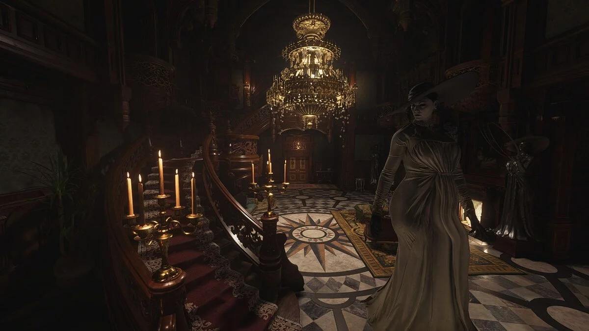 Resident Evil Village — Очень высокая леди Димитреску