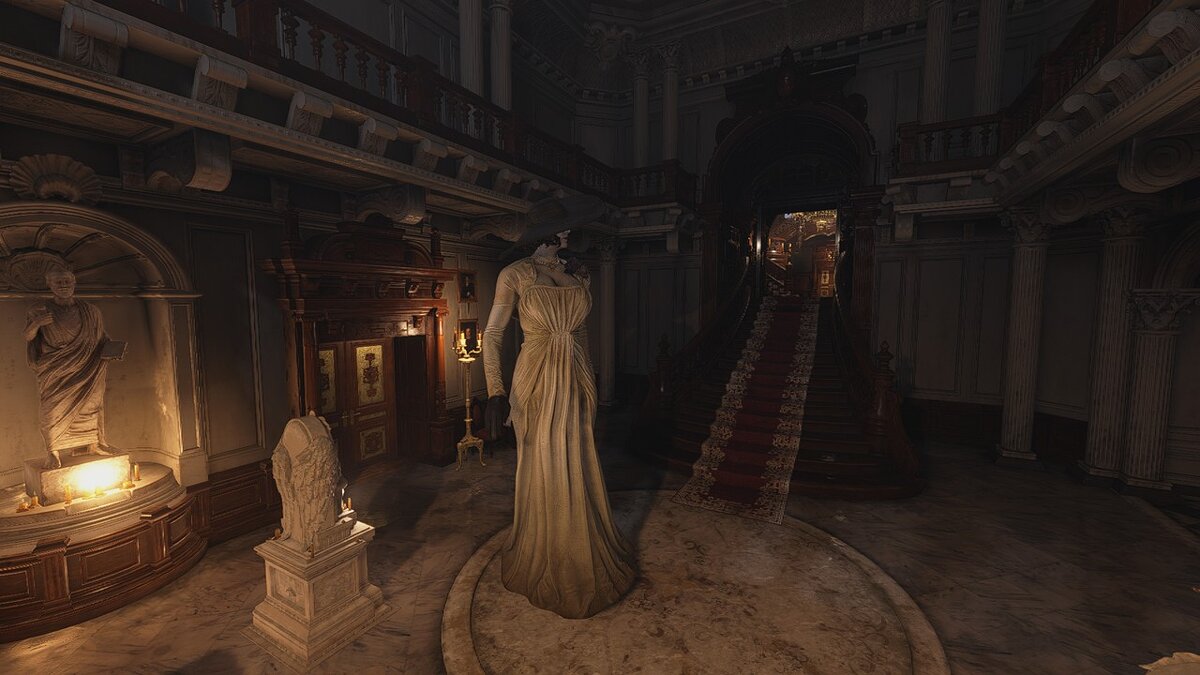 Resident Evil Village — Очень высокая леди Димитреску