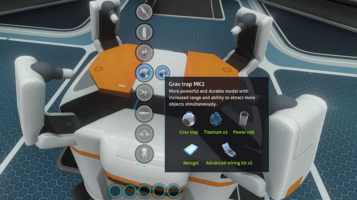 Subnautica: Below Zero — Улучшенная гравитационная ловушка