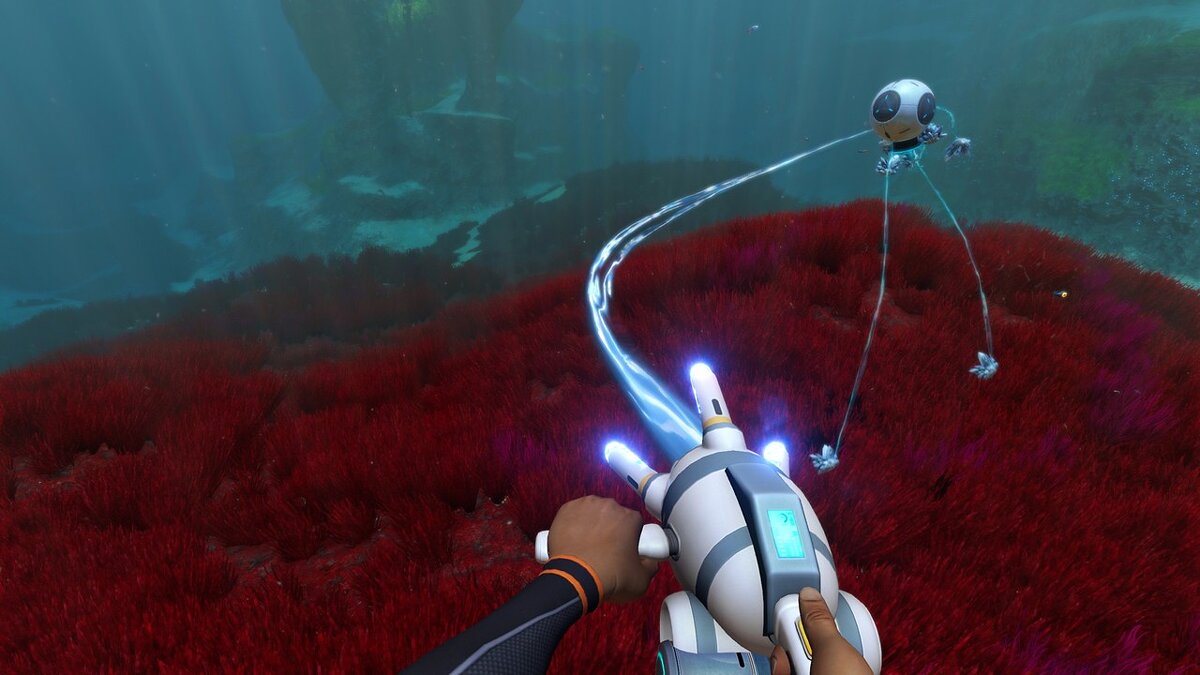 Subnautica: Below Zero — Улучшенная гравитационная ловушка / Оружие и  гранаты / Предметы