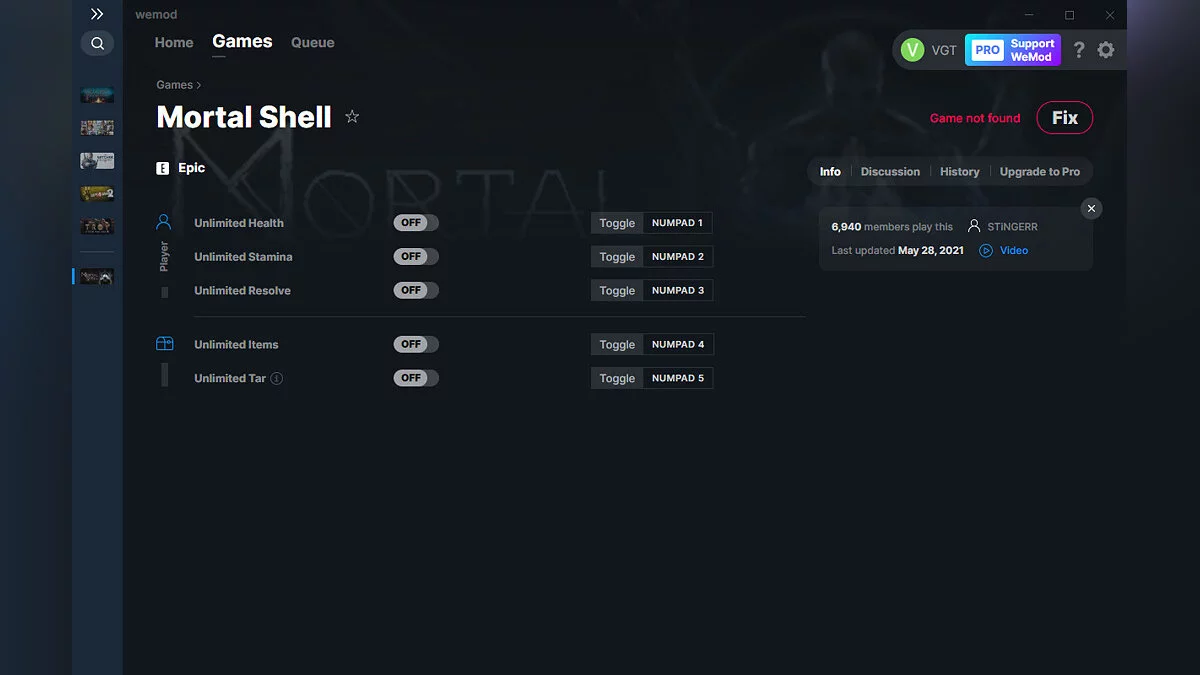 Mortal Shell — Трейнер (+5) от 28.05.2021 [WeMod]