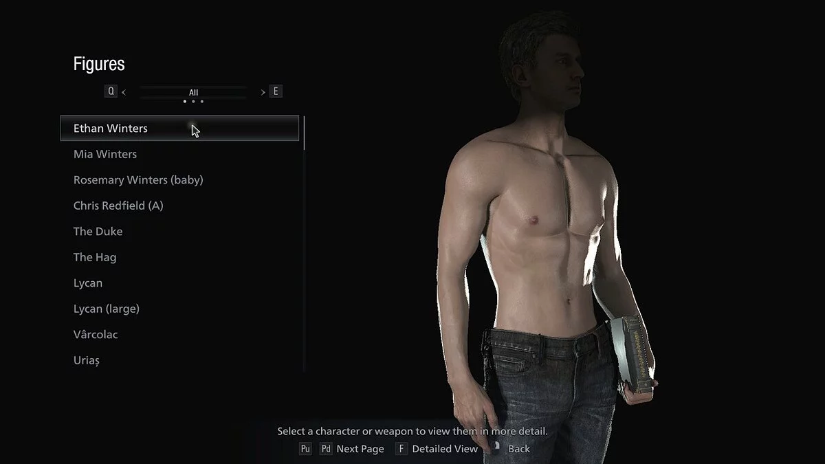 Resident Evil Village — Итан без рубашки