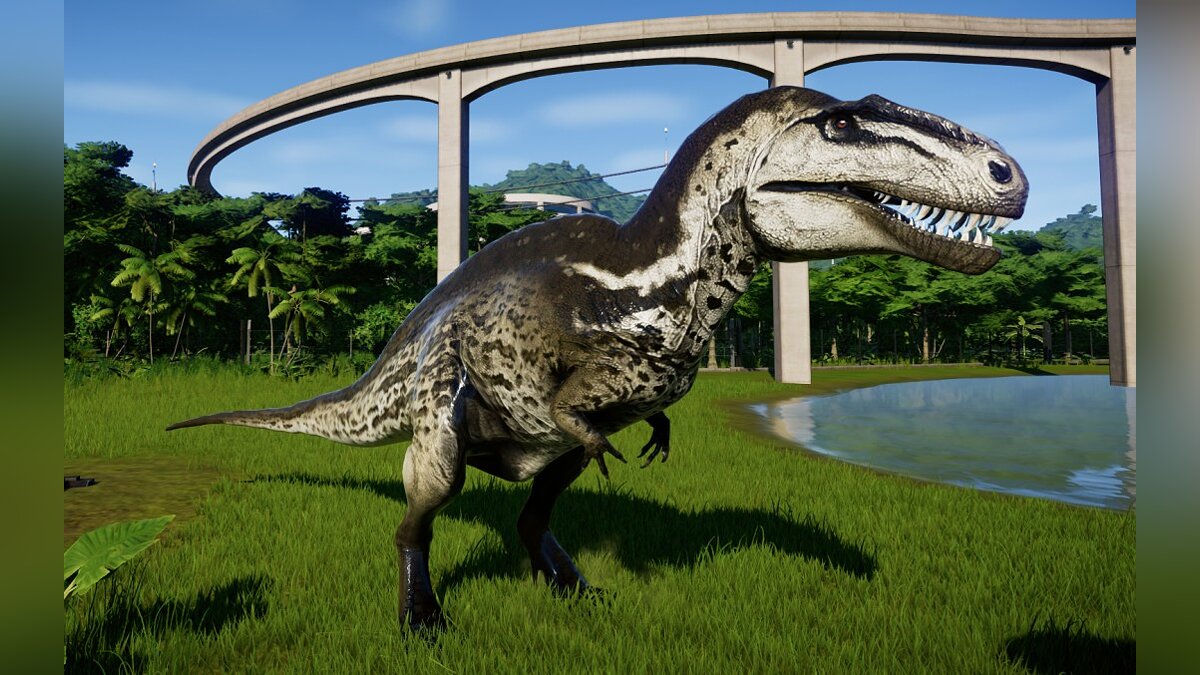 Jurassic World Evolution — Новая раскраска акрокантозавра