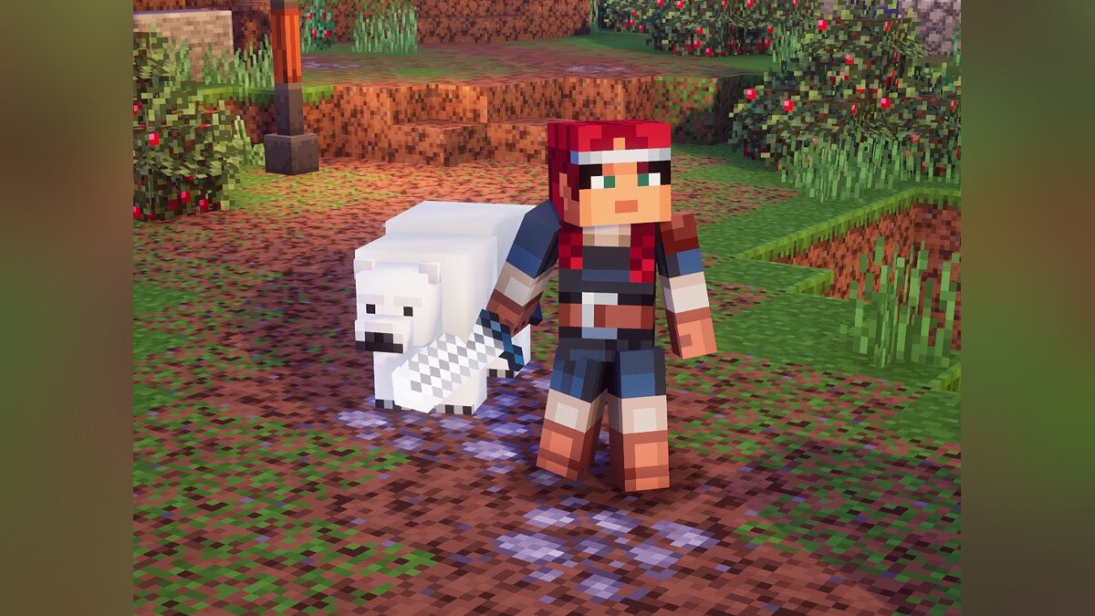 Minecraft Dungeons — Детеныш белого медведя