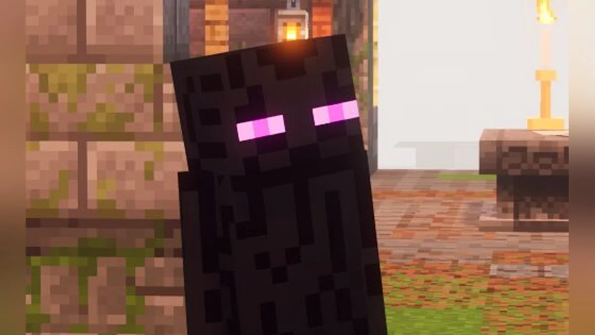 Minecraft Dungeons — Эндермен вместо поросенка