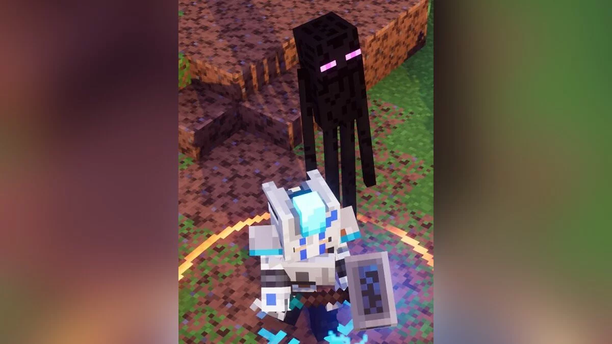 Minecraft Dungeons — Эндермен вместо поросенка