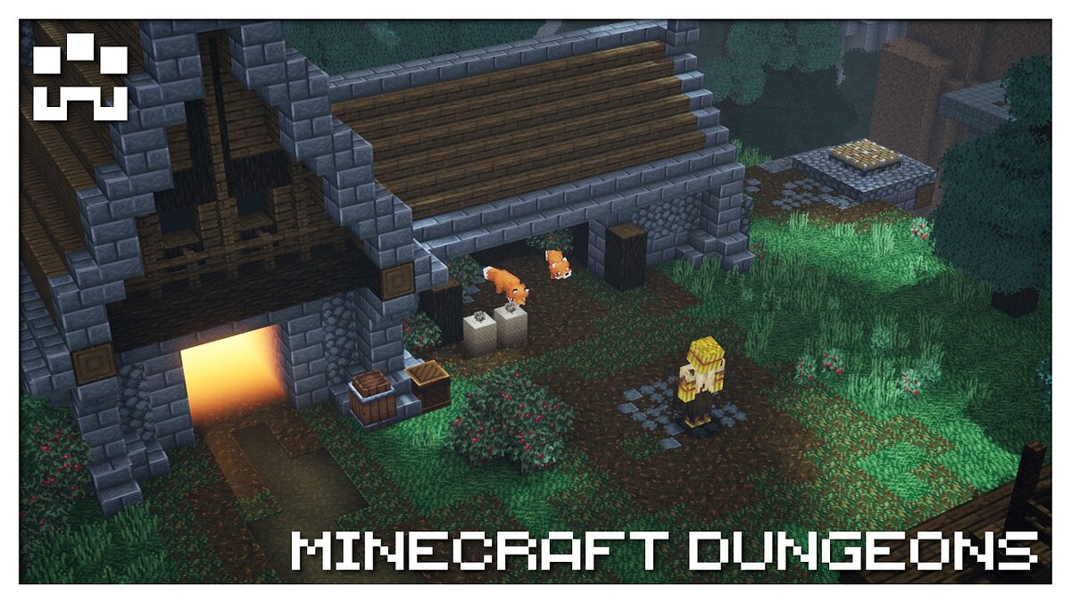 Minecraft Dungeons — Лагерь в Тайге