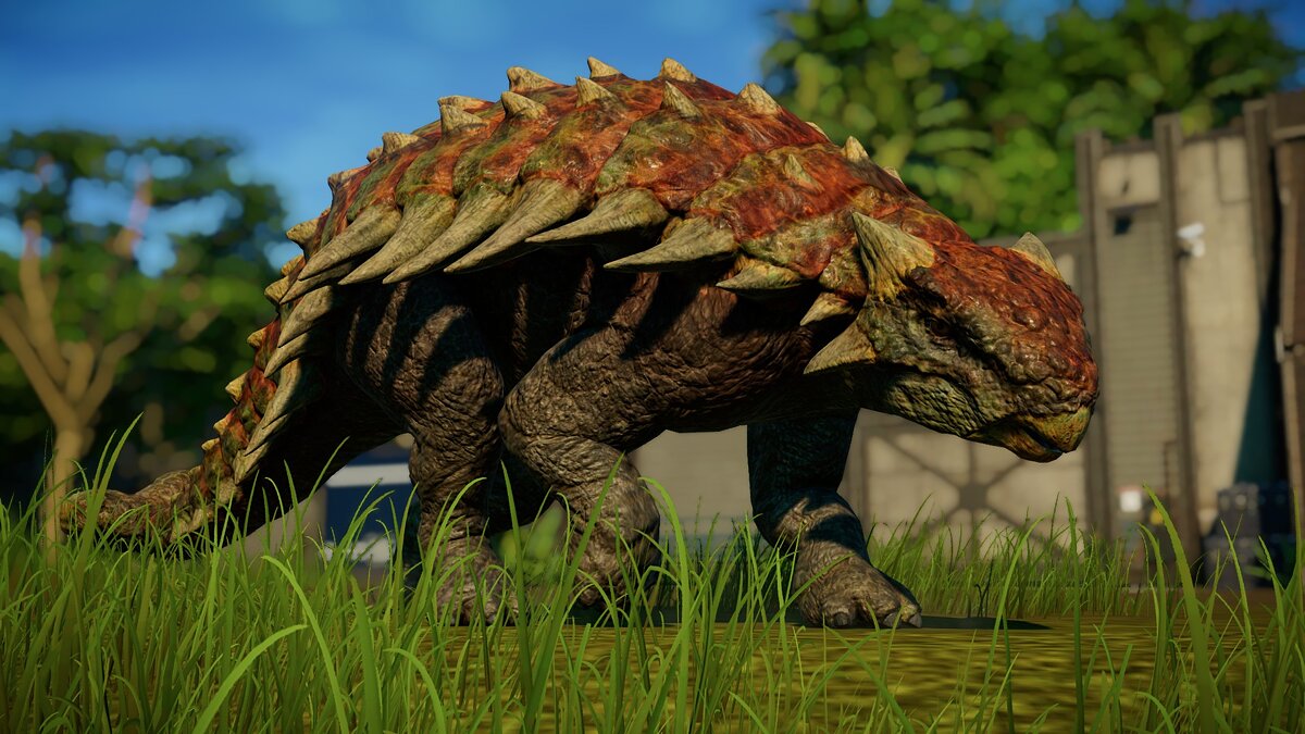 Jurassic World Evolution — Яркиуй анкилозавр