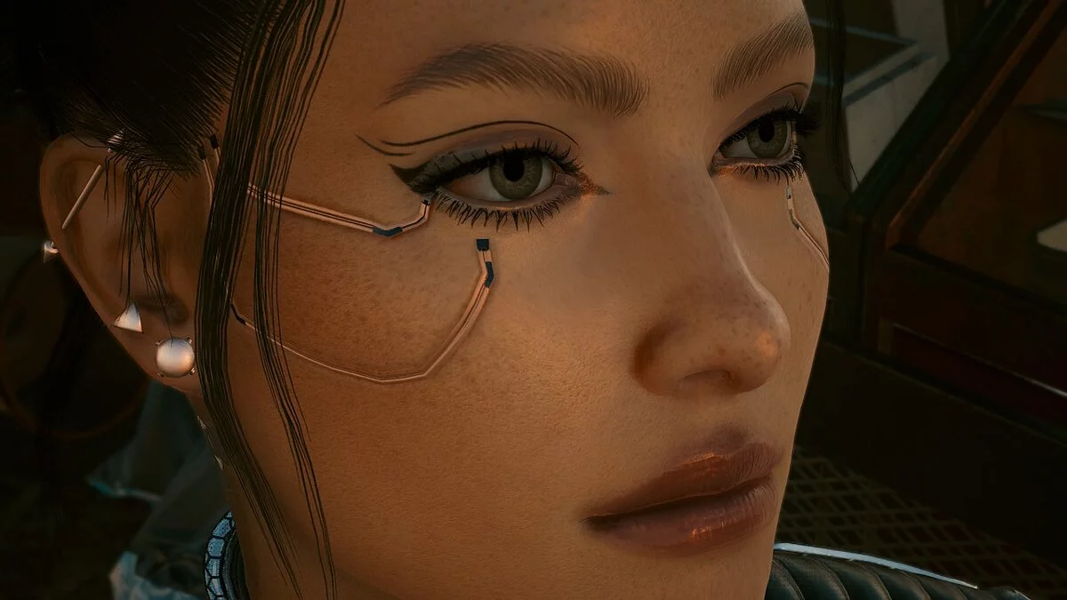 Cyberpunk 2077 — Лицо в 4K