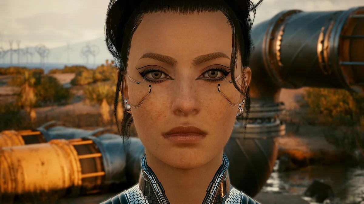 Cyberpunk 2077 — Лицо в 4K