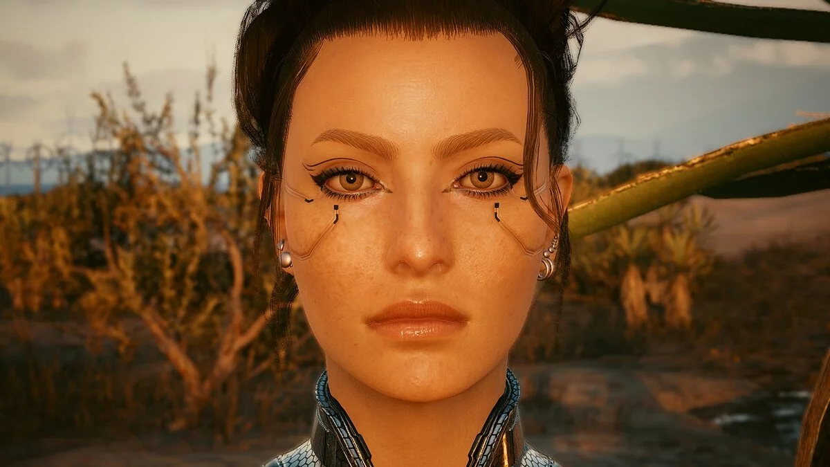 Cyberpunk 2077 — Лицо в 4K