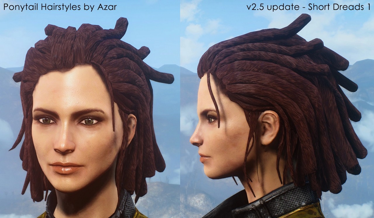 Ponytail hairstyles для fallout 4 фото 18