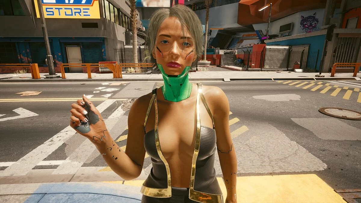 Cyberpunk 2077 — Кибернетическая шея